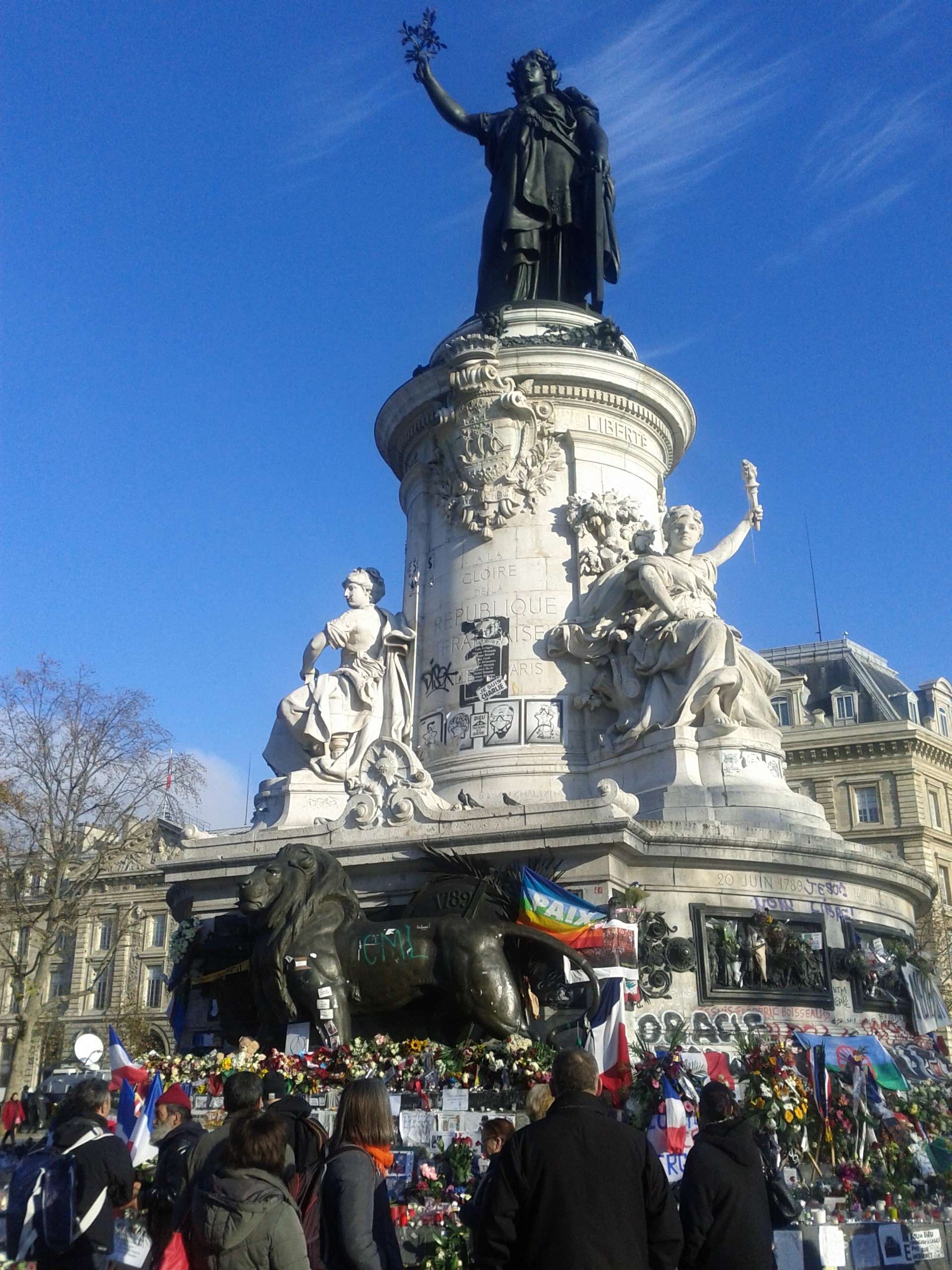 Place de la république 23 november 2015